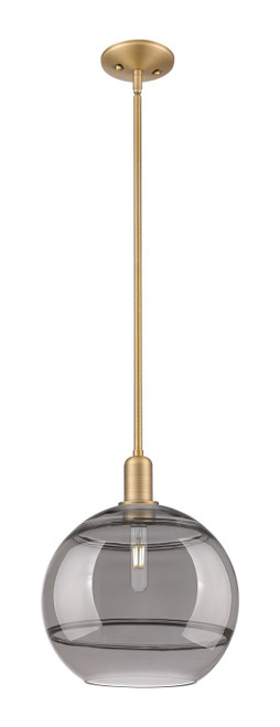 Innovations - 716-1S-BB-G556-12SM - One Light Mini Pendant - Arcadia - Brushed Brass