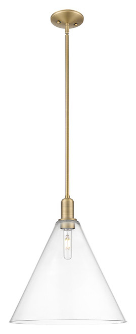 Innovations - 716-1S-BB-GBC-162 - One Light Mini Pendant - Arcadia - Brushed Brass