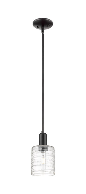 Innovations - 716-1S-BK-G1113 - One Light Mini Pendant - Arcadia - Matte Black
