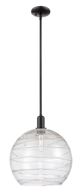 Innovations - 716-1S-BK-G1213-14CL - One Light Mini Pendant - Arcadia - Matte Black
