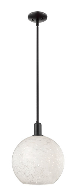 Innovations - 716-1S-BK-G1216-12WM - One Light Mini Pendant - Arcadia - Matte Black