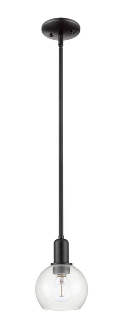 Innovations - 716-1S-BK-G122-6 - One Light Mini Pendant - Arcadia - Matte Black
