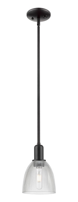 Innovations - 716-1S-BK-G382 - One Light Mini Pendant - Arcadia - Matte Black