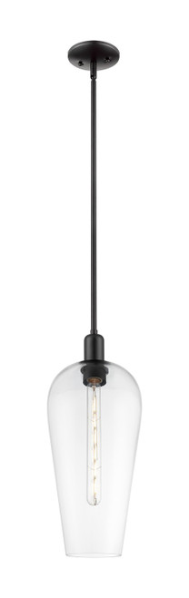 Innovations - 716-1S-BK-G456-8CL - One Light Mini Pendant - Arcadia - Matte Black