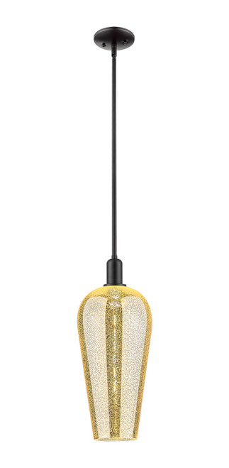 Innovations - 716-1S-BK-G456-8ME - One Light Mini Pendant - Arcadia - Matte Black