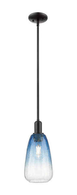 Innovations - 716-1S-BK-G480-6SB - One Light Mini Pendant - Arcadia - Matte Black