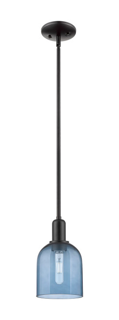 Innovations - 716-1S-BK-G558-6BL - One Light Mini Pendant - Arcadia - Matte Black