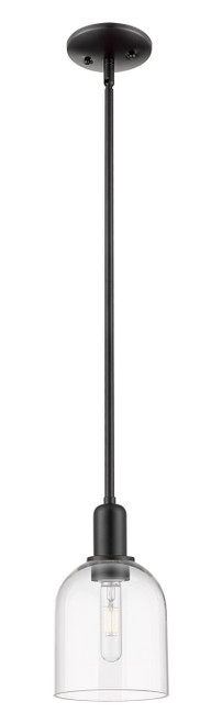 Innovations - 716-1S-BK-G558-6CL - One Light Mini Pendant - Arcadia - Matte Black