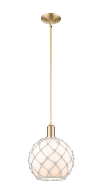 Innovations - 716-1S-CB-G121-10RW - One Light Mini Pendant - Arcadia - Champagne Bronze