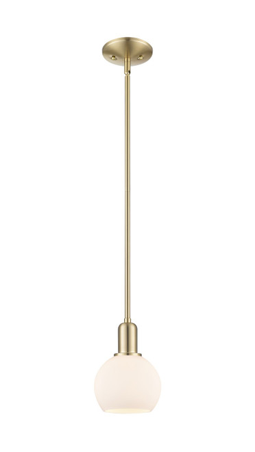 Innovations - 716-1S-CB-G121-6 - One Light Mini Pendant - Arcadia - Champagne Bronze