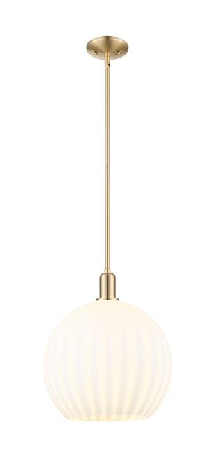 Innovations - 716-1S-CB-G1217-14WV - One Light Mini Pendant - Arcadia - Champagne Bronze