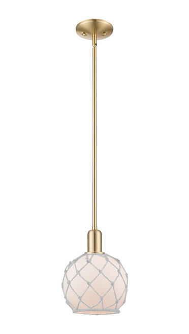 Innovations - 716-1S-CB-G121-8RW - One Light Mini Pendant - Arcadia - Champagne Bronze