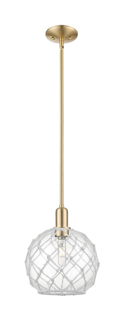 Innovations - 716-1S-CB-G122-10RW - One Light Mini Pendant - Arcadia - Champagne Bronze