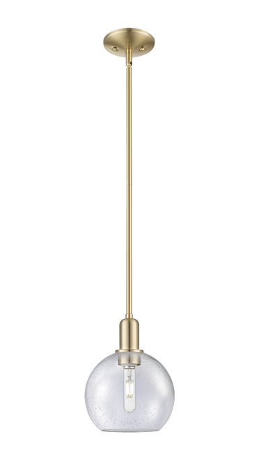 Innovations - 716-1S-CB-G124-8 - One Light Mini Pendant - Arcadia - Champagne Bronze