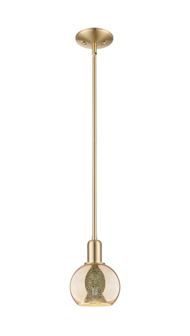 Innovations - 716-1S-CB-G128-6 - One Light Mini Pendant - Arcadia - Champagne Bronze