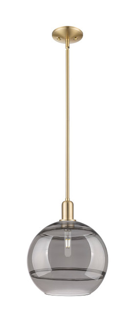 Innovations - 716-1S-CB-G556-12SM - One Light Mini Pendant - Arcadia - Champagne Bronze