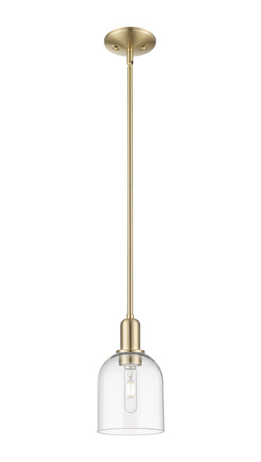 Innovations - 716-1S-CB-G558-6CL - One Light Mini Pendant - Arcadia - Champagne Bronze