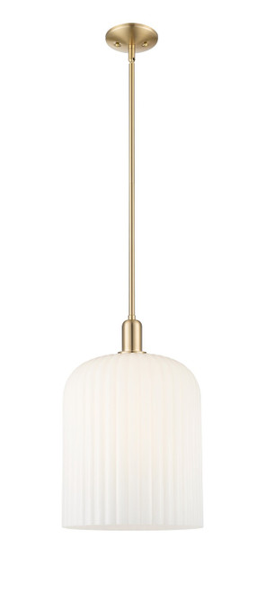 Innovations - 716-1S-CB-G559-12GWH - One Light Mini Pendant - Arcadia - Champagne Bronze