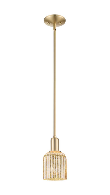 Innovations - 716-1S-CB-G559-5ME - One Light Mini Pendant - Arcadia - Champagne Bronze
