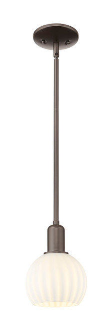 Innovations - 716-1S-OB-G1217-6WV - One Light Mini Pendant - Arcadia - Oil Rubbed Bronze