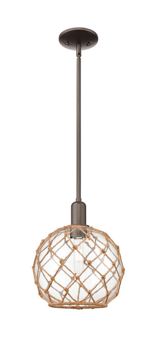 Innovations - 716-1S-OB-G122-10RB - One Light Mini Pendant - Arcadia - Oil Rubbed Bronze