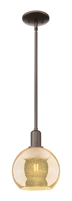 Innovations - 716-1S-OB-G128-8 - One Light Mini Pendant - Arcadia - Oil Rubbed Bronze