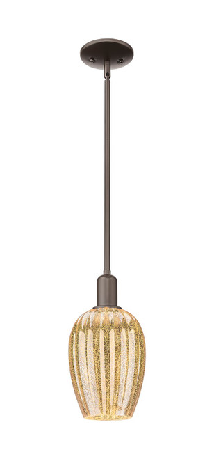Innovations - 716-1S-OB-G457-6ME - One Light Mini Pendant - Arcadia - Oil Rubbed Bronze