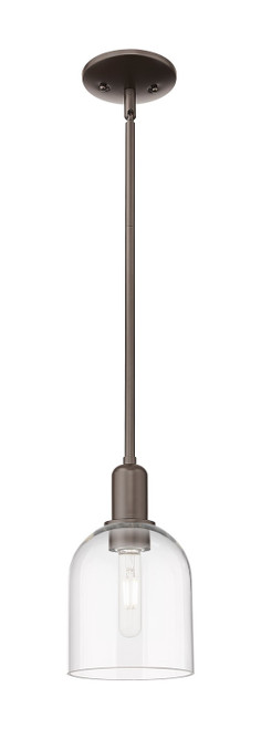 Innovations - 716-1S-OB-G558-6CL - One Light Mini Pendant - Arcadia - Oil Rubbed Bronze