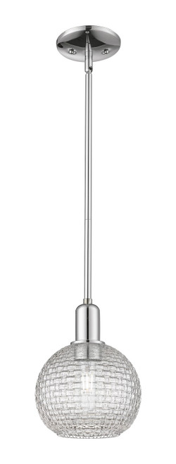 Innovations - 716-1S-PC-G122C-8CL - One Light Mini Pendant - Arcadia - Polished Chrome
