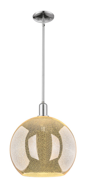Innovations - 716-1S-PC-G128-14 - One Light Mini Pendant - Arcadia - Polished Chrome