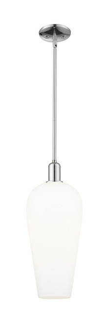 Innovations - 716-1S-PC-G456-8WH - One Light Mini Pendant - Arcadia - Polished Chrome