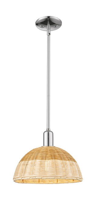 Innovations - 716-1S-PC-NBD2-12-NAT - One Light Mini Pendant - Arcadia - Polished Chrome