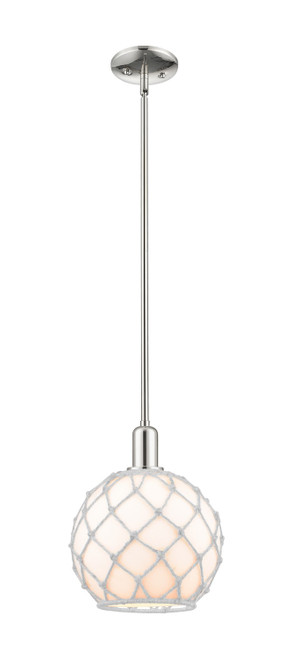 Innovations - 716-1S-PN-G121-10RB - One Light Mini Pendant - Arcadia - Polished Nickel