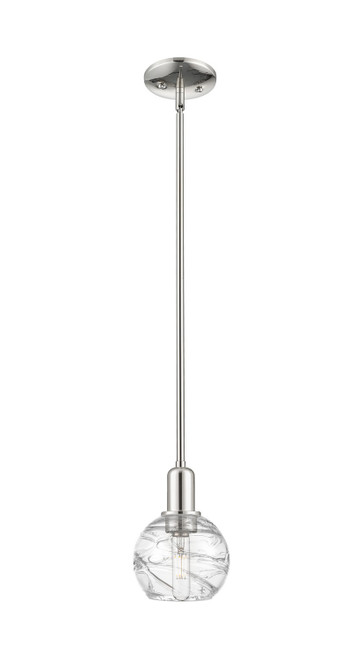 Innovations - 716-1S-PN-G1213-6CL - One Light Mini Pendant - Arcadia - Polished Nickel