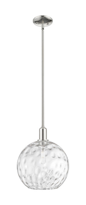 Innovations - 716-1S-PN-G1215-12 - One Light Mini Pendant - Arcadia - Polished Nickel