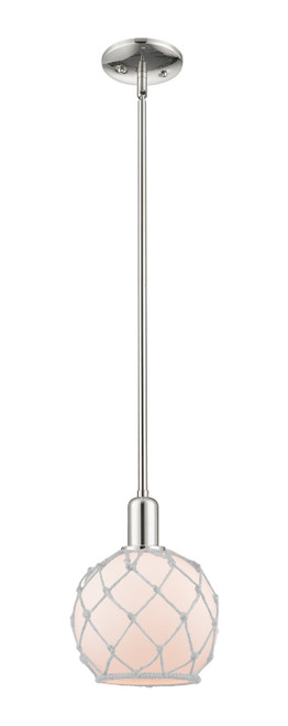 Innovations - 716-1S-PN-G121-8RW - One Light Mini Pendant - Arcadia - Polished Nickel