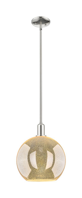 Innovations - 716-1S-PN-G128-12 - One Light Mini Pendant - Arcadia - Polished Nickel