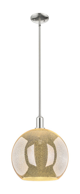 Innovations - 716-1S-PN-G128-14 - One Light Mini Pendant - Arcadia - Polished Nickel