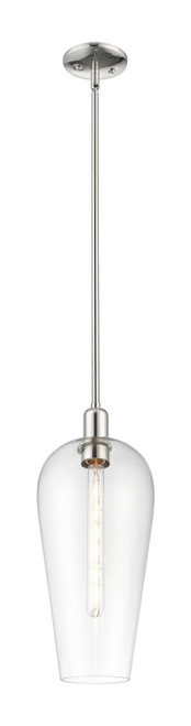Innovations - 716-1S-PN-G456-8CL - One Light Mini Pendant - Arcadia - Polished Nickel
