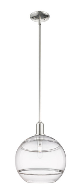 Innovations - 716-1S-PN-G556-12CL - One Light Mini Pendant - Arcadia - Polished Nickel