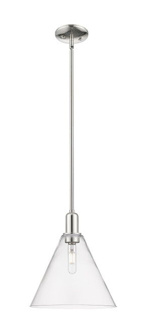 Innovations - 716-1S-PN-GBC-122 - One Light Mini Pendant - Arcadia - Polished Nickel