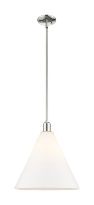 Innovations - 716-1S-PN-GBC-161 - One Light Mini Pendant - Arcadia - Polished Nickel