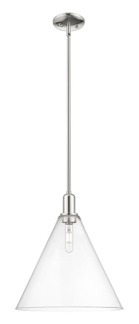Innovations - 716-1S-PN-GBC-162 - One Light Mini Pendant - Arcadia - Polished Nickel