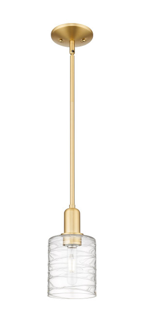 Innovations - 716-1S-SG-G1113 - One Light Mini Pendant - Arcadia - Satin Gold