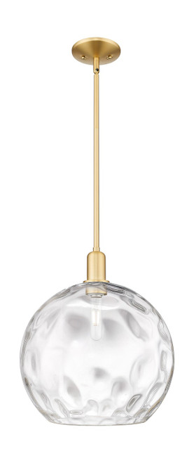 Innovations - 716-1S-SG-G1215-14 - One Light Mini Pendant - Arcadia - Satin Gold