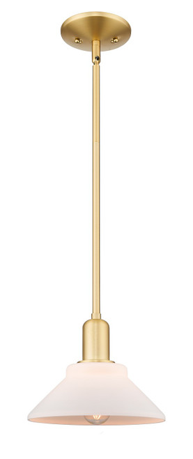 Innovations - 716-1S-SG-G131 - One Light Mini Pendant - Arcadia - Satin Gold