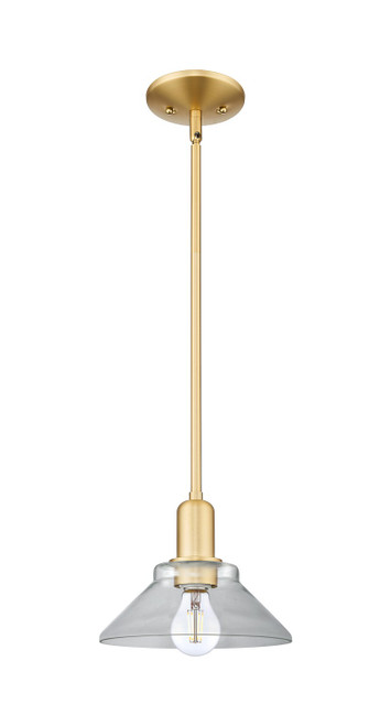 Innovations - 716-1S-SG-G132 - One Light Mini Pendant - Arcadia - Satin Gold