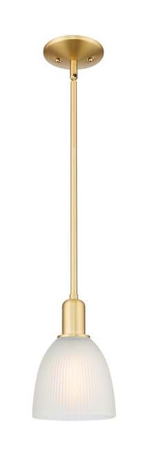 Innovations - 716-1S-SG-G381 - One Light Mini Pendant - Arcadia - Satin Gold