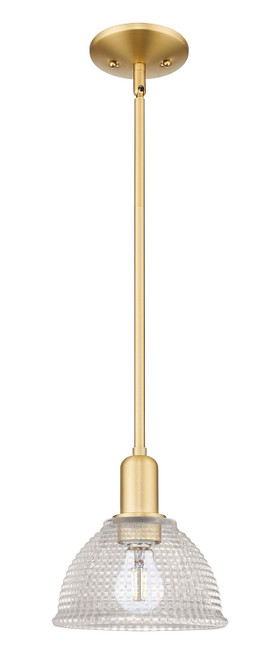 Innovations - 716-1S-SG-G422 - One Light Mini Pendant - Arcadia - Satin Gold