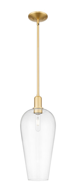 Innovations - 716-1S-SG-G456-8CL - One Light Mini Pendant - Arcadia - Satin Gold